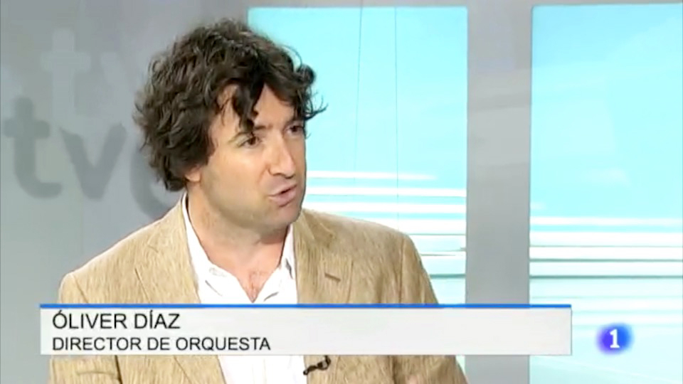 Óliver Díaz en TVE Cantabria